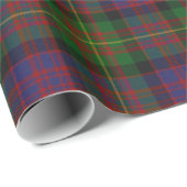 Papier Cadeau Carnegie Tartan coloré Papier d'enveloppement (Coin rond)