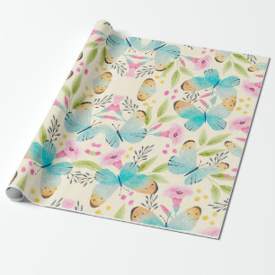 Papier Cadeau Carnet de l'analyseur de papillons Whimsical