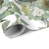 Papier Cadeau Carolina Pigeon Audubon Morning Dove (Coin rond)