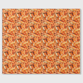 Papier Cadeau Carottes (Plat)