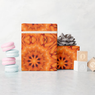Papier Cadeau carottes fractales