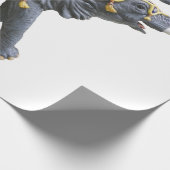 Papier Cadeau Carousel Animal Elephant (Coin)