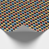 Papier Cadeau Carré coloré (Coin)