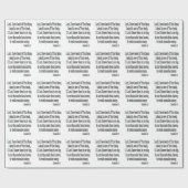 Papier Cadeau Carré de 3:2 de Habakkuk (Plat)