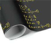 Papier Cadeau Carré de formule physique Invitation Sticker (Coin rond)