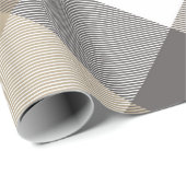 Papier Cadeau Carré géométrique Résumé 2 (Coin rond)