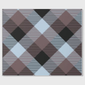 Papier Cadeau Carré géométrique Résumé 8 (Plat)