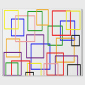 Papier Cadeau Carré ouvert (Plat)