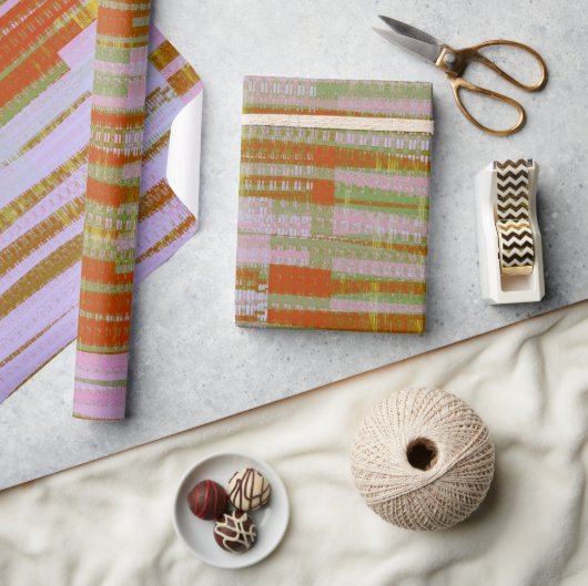 Papier Cadeau Carreauté (Artisanat)