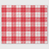 Papier Cadeau Carreaux écossais (Plat)