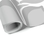 Papier Cadeau Carreaux géométriques neutres (Coin rond)