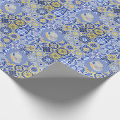 Papier Cadeau Carreaux portugais et sardes (Coin)