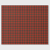 Papier Cadeau Carreaux Rouges (Plat)