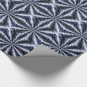 Papier Cadeau Carrelage bleu céleste (Coin)