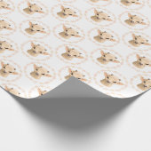 Papier Cadeau carrelage de chèvre unisexe mignon (Coin)