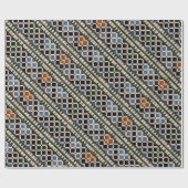 Papier Cadeau Carrelage de l'Alhambra (Plat)