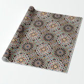 Papier Cadeau Carrelage de l'Alhambra (Déroulé)
