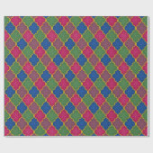 Papier Cadeau Carrelage marocain Lilac (Plat)