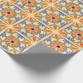 Papier Cadeau Carrelage Talavera (Coin)