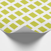 Papier Cadeau Carrés - Banane sur blanc (Coin)