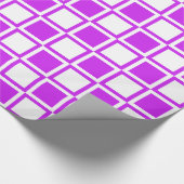 Papier Cadeau Carrés gras Mod Violet (Coin)