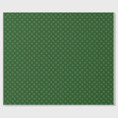 Papier Cadeau Carrés vert foncé (Plat)