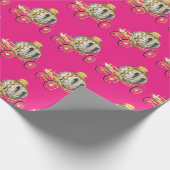 Papier Cadeau Carrosse royal de la princesse (Coin)