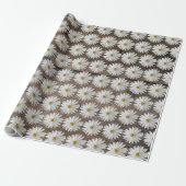 Papier Cadeau Carte à granges à fleurs de marais (Déroulé)