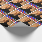 Papier Cadeau Carte de baseball de Benjamin Harrison (Coin)