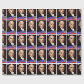 Papier Cadeau Carte de baseball de James Madison (Plat)