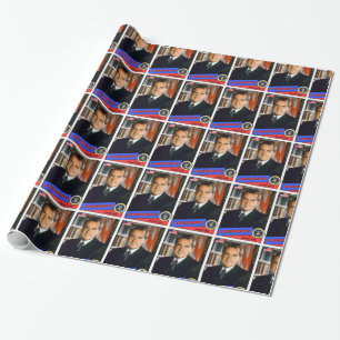 Papier Cadeau Carte de baseball de Richard Nixon