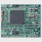 Papier Cadeau Carte de circuit (Plat)