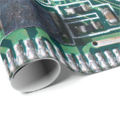 Papier Cadeau Carte de circuit (Coin rond)