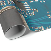 Papier Cadeau Carte de circuit (Coin rond)