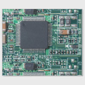 Papier Cadeau Carte de circuit (Plat)