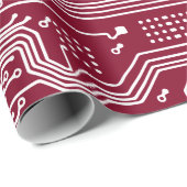 Papier Cadeau Carte de circuit (Coin rond)