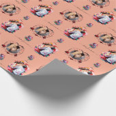 Papier Cadeau carte de vacances Soft (Coin)
