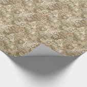 Papier Cadeau Carte de Vieux Monde antique (Coin)