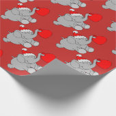 Papier Cadeau carte de voeux éléphant (Coin)