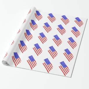 Papier Cadeau Carte d'état de silhouette de drapeau du Nébrask