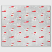 Papier Cadeau Carte du drapeau autrichien (Plat)