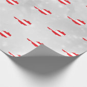 Papier Cadeau Carte du drapeau autrichien (Coin)