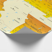 Papier Cadeau Carte Du Missouri