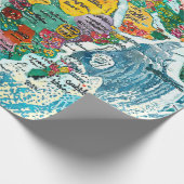 Papier Cadeau Carte du monde (Coin)