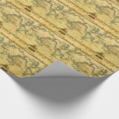 Papier Cadeau Carte du monde antique (Coin)