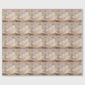 Papier Cadeau Carte du monde antique (Plat)