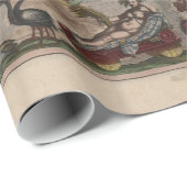 Papier Cadeau Carte du monde antique : Art de la cartographie hi (Coin rond)