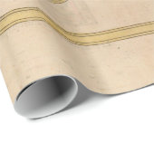 Papier Cadeau Carte du monde du XVIe siècle Rosaccio's 1598 (Coin rond)