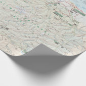 Papier Cadeau Carte du parc national olympique (2010) (Coin)