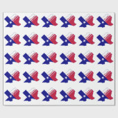 Papier Cadeau Carte du Texas Proud (Plat)